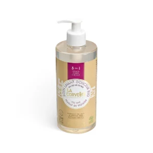 La Corvette Organic 3-in-1 Shampoo & Shower Fig Leaf 500ml pump bottle