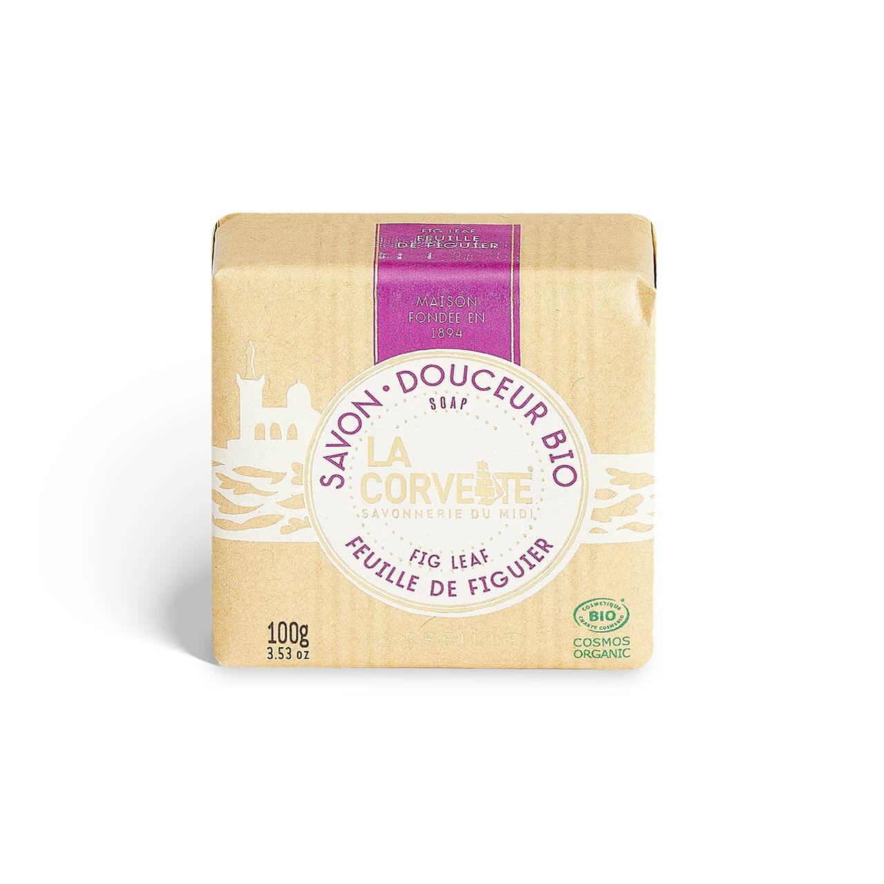 Bio Softness Organic soap Fig Leaf - 100g - Image 4