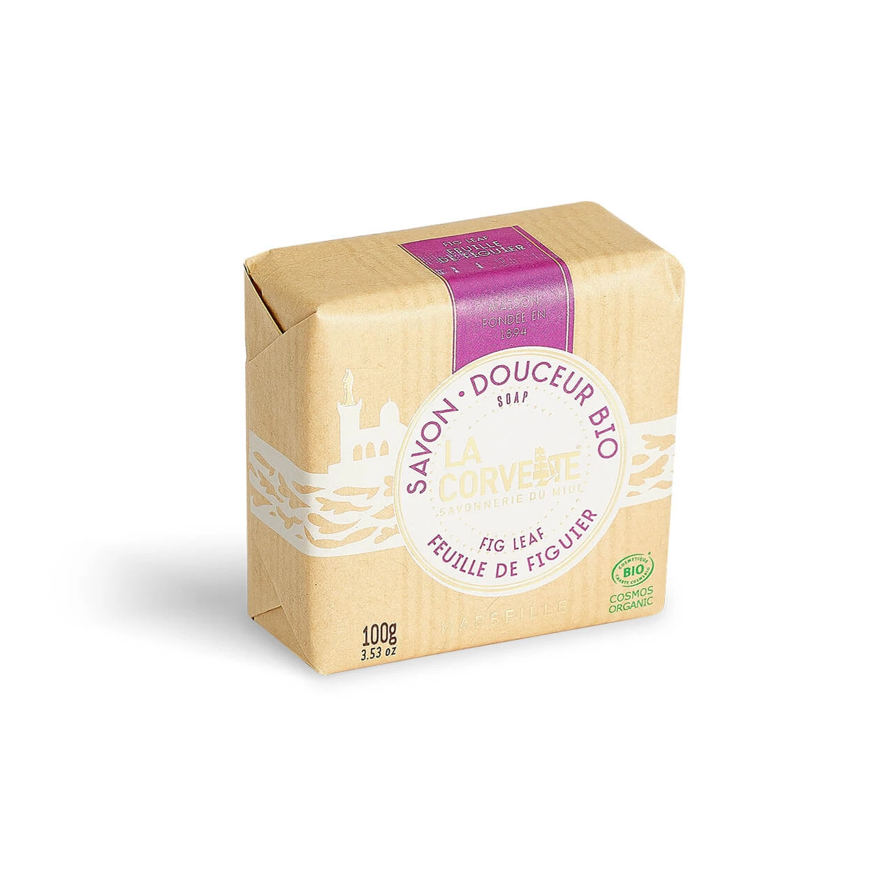 Bio Softness Organic soap Fig Leaf - 100g - Image 5