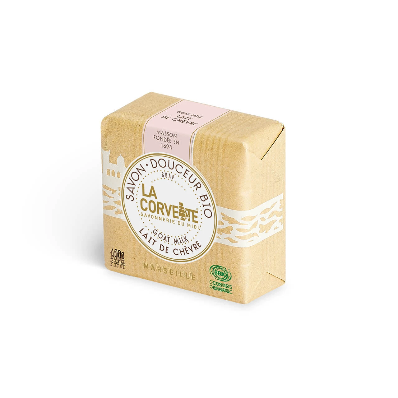 La Corvette Bio Softness Organic GOAT MILK Soap 100g bar