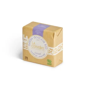 La Corvette Bio Softness organic Lavender flower soap 100g bar