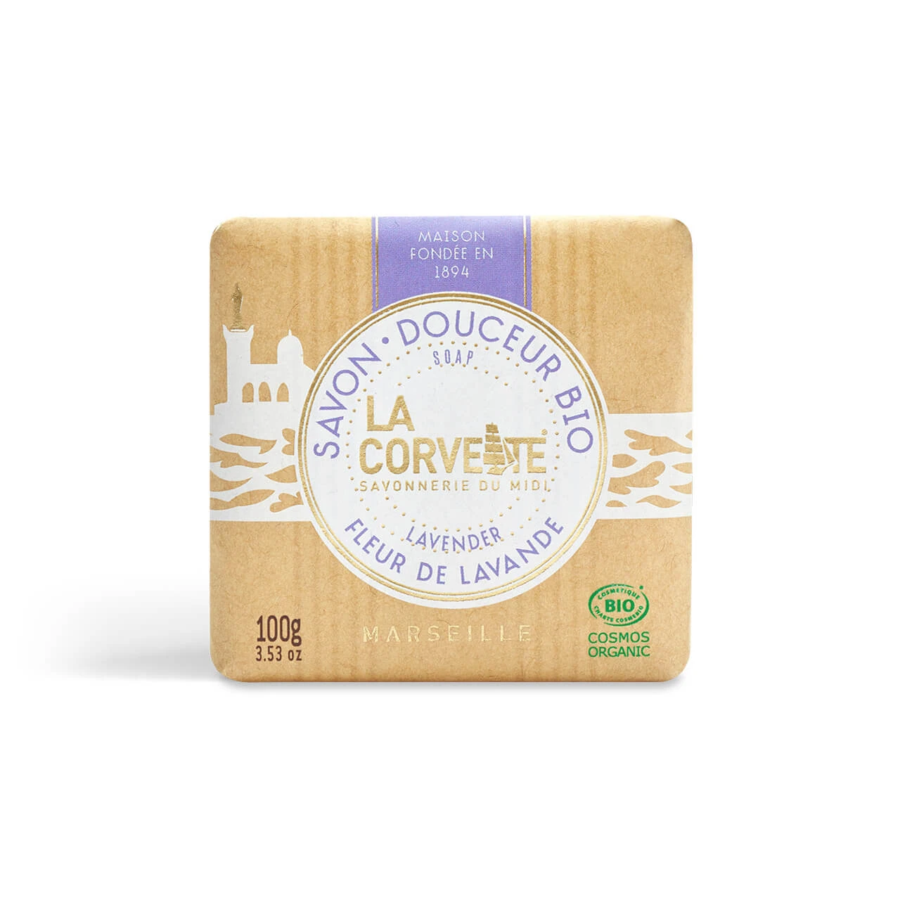 Bio Softness Organic Lavender Flower Soap - 100g - Image 3