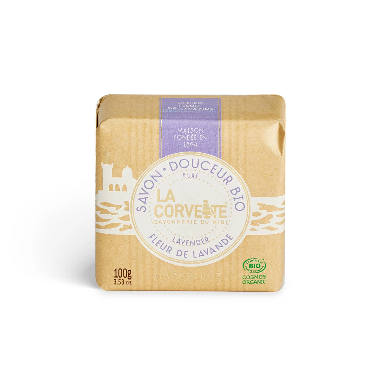 Bio Softness Organic Lavender Flower Soap - 100g - Image 4