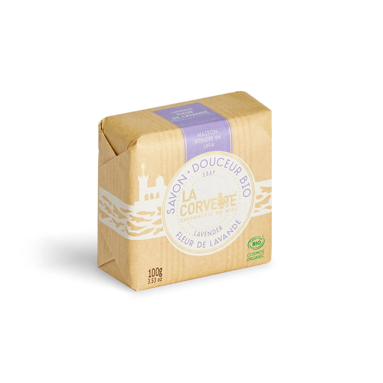 Bio Softness Organic Lavender Flower Soap - 100g - Image 5