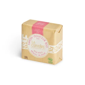 La Corvette Bio Softness Organic Softness Rose Petals Soap 100g bar