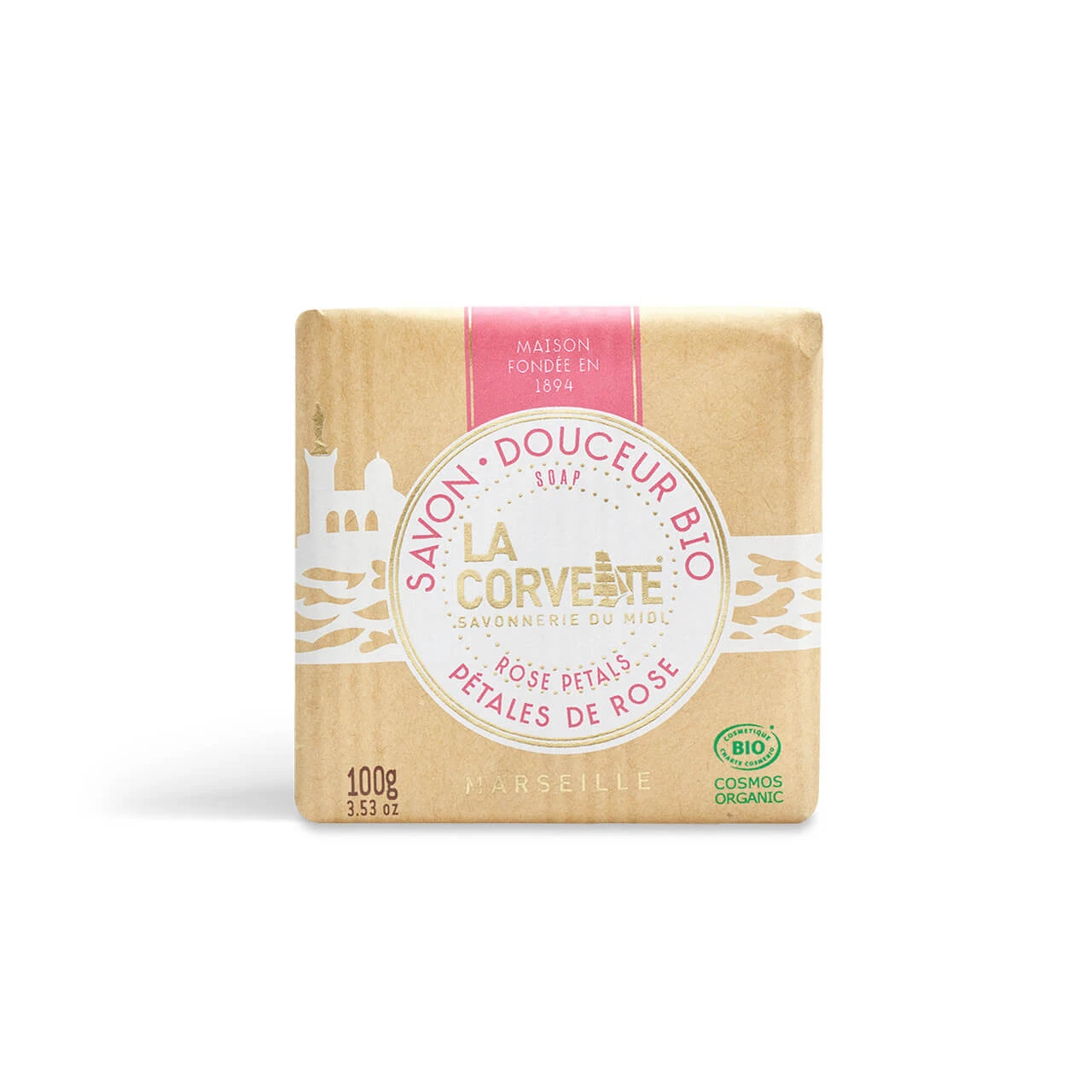 Organic Softness Rose Petals Soap - 100g - Image 3