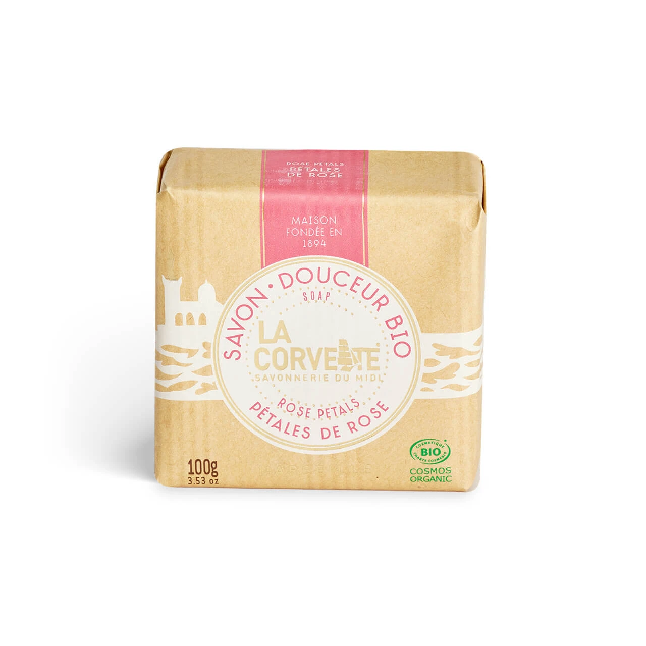 Organic Softness Rose Petals Soap - 100g - Image 4