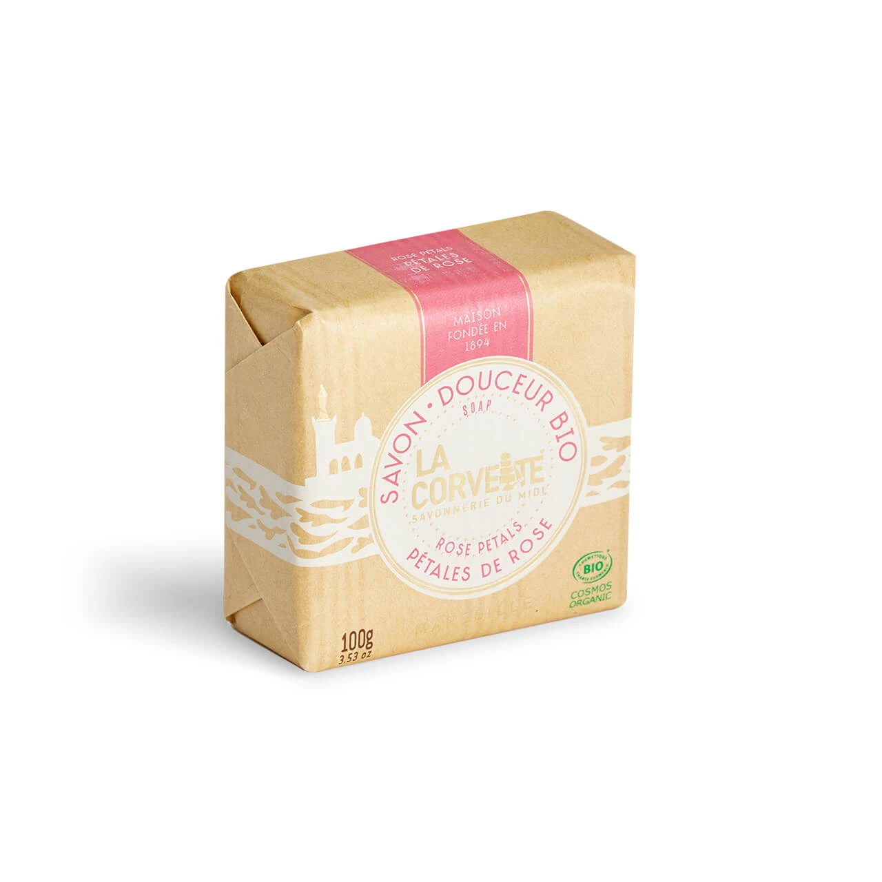 Organic Softness Rose Petals Soap - 100g - Image 5