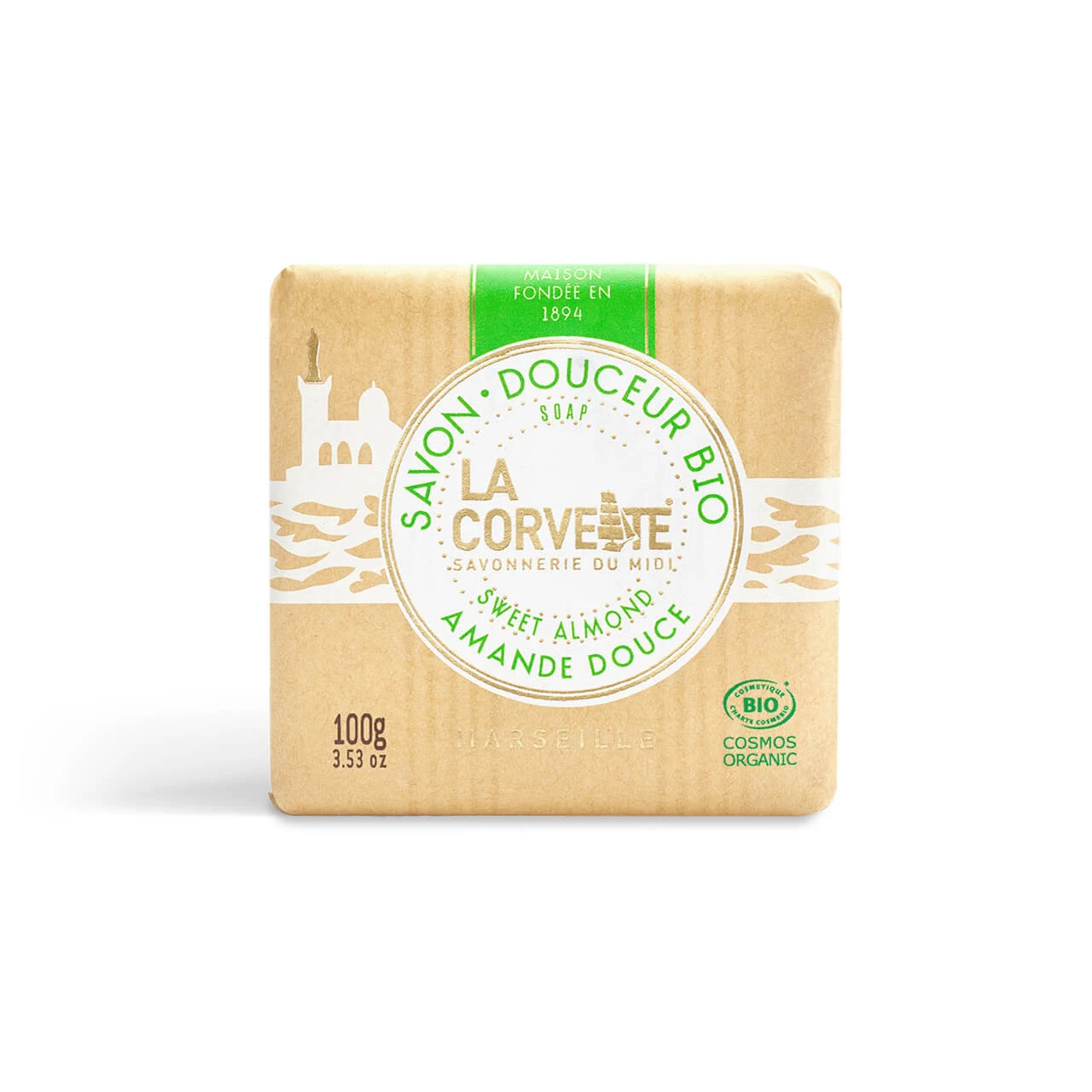 Bio Softness Organic Almond Soap - 100g - Image 3