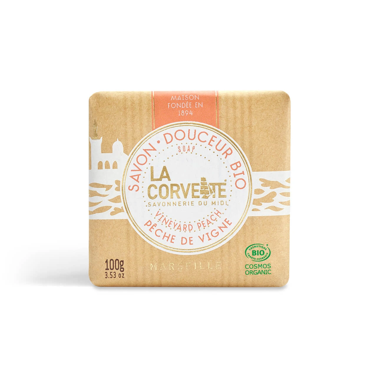 Bio Softness Organic Vine Peach Soap - 100g - Image 3