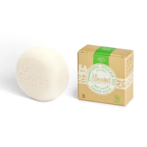 La Corvette Organic Soft Solid Shampoo sweet almond 75g eco-friendly bar