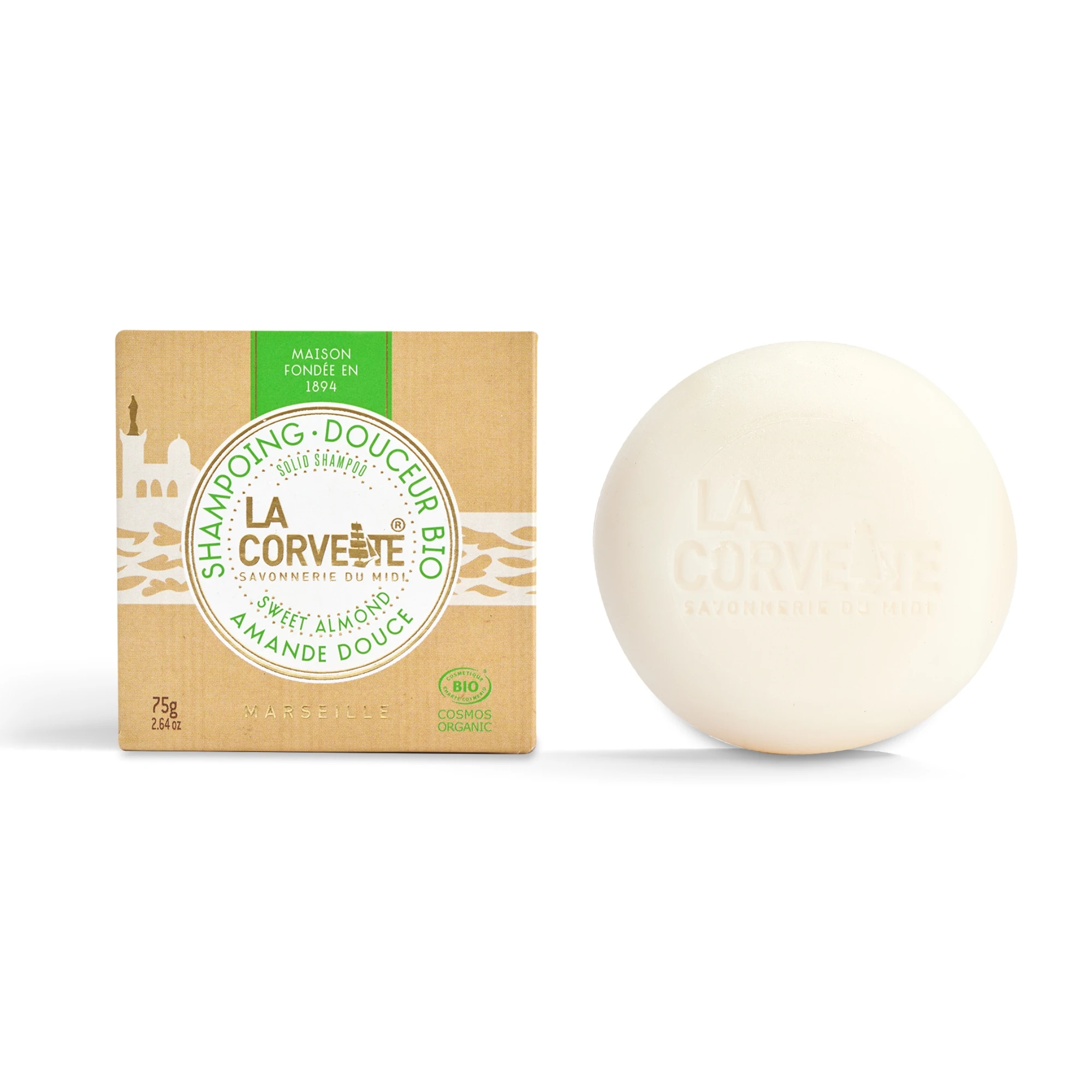 Bio Softness Solid Shampoo – Sweet Almond - Image 2