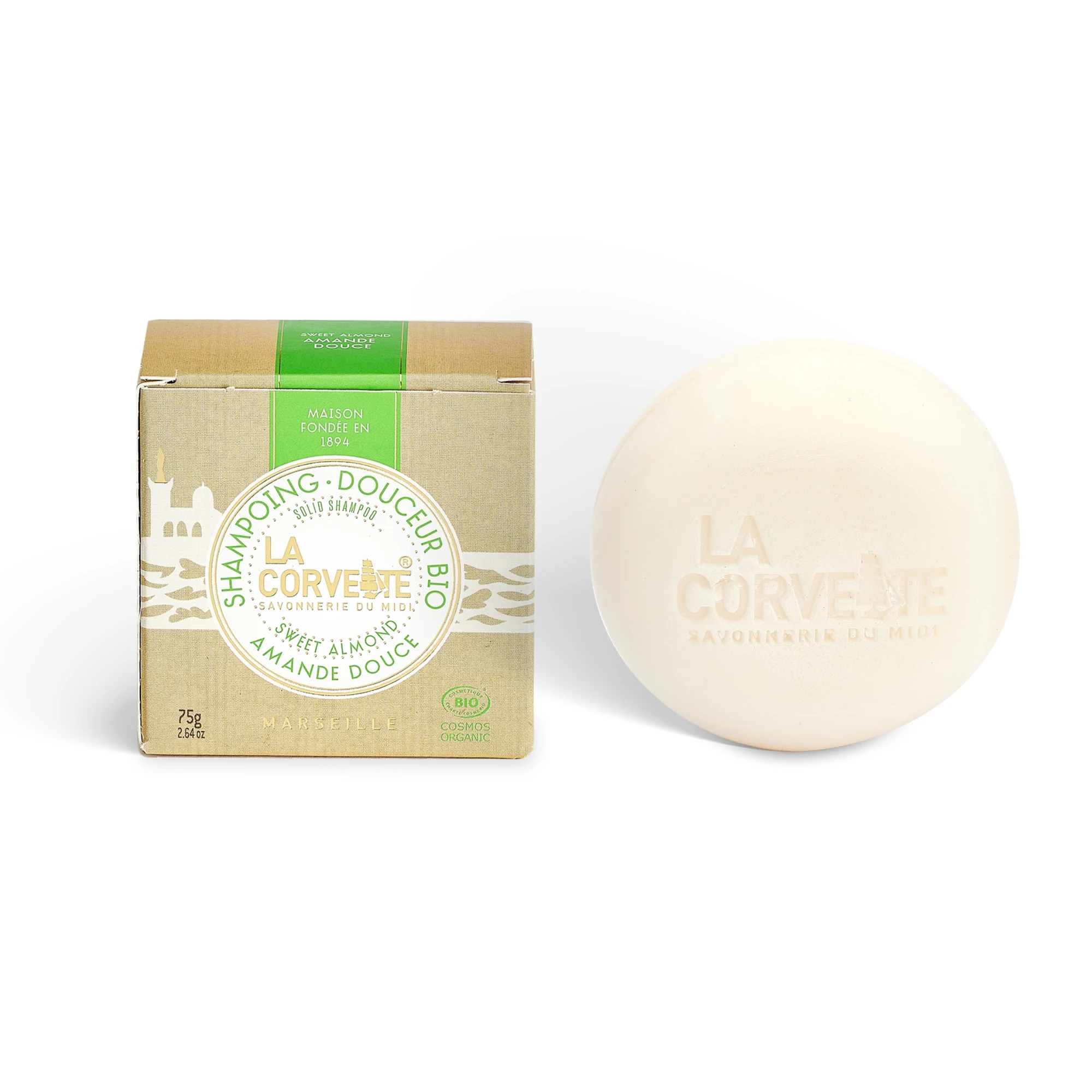Bio Softness Solid Shampoo – Sweet Almond - Image 3
