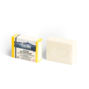 La Corvette solid decalcifying soap with organic lemon essential oil 200g