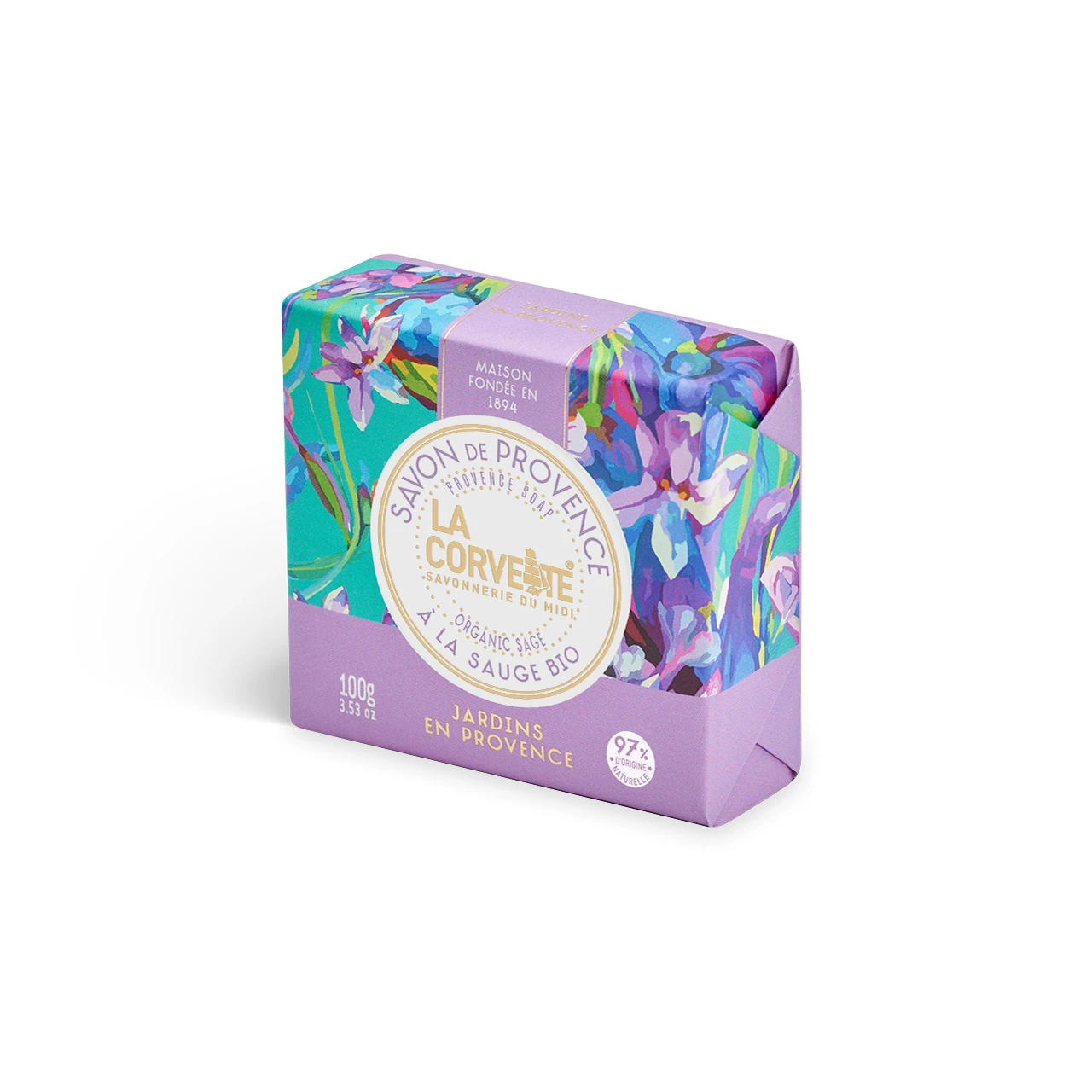 La Corvette Gardens in Provence soap 100g bar