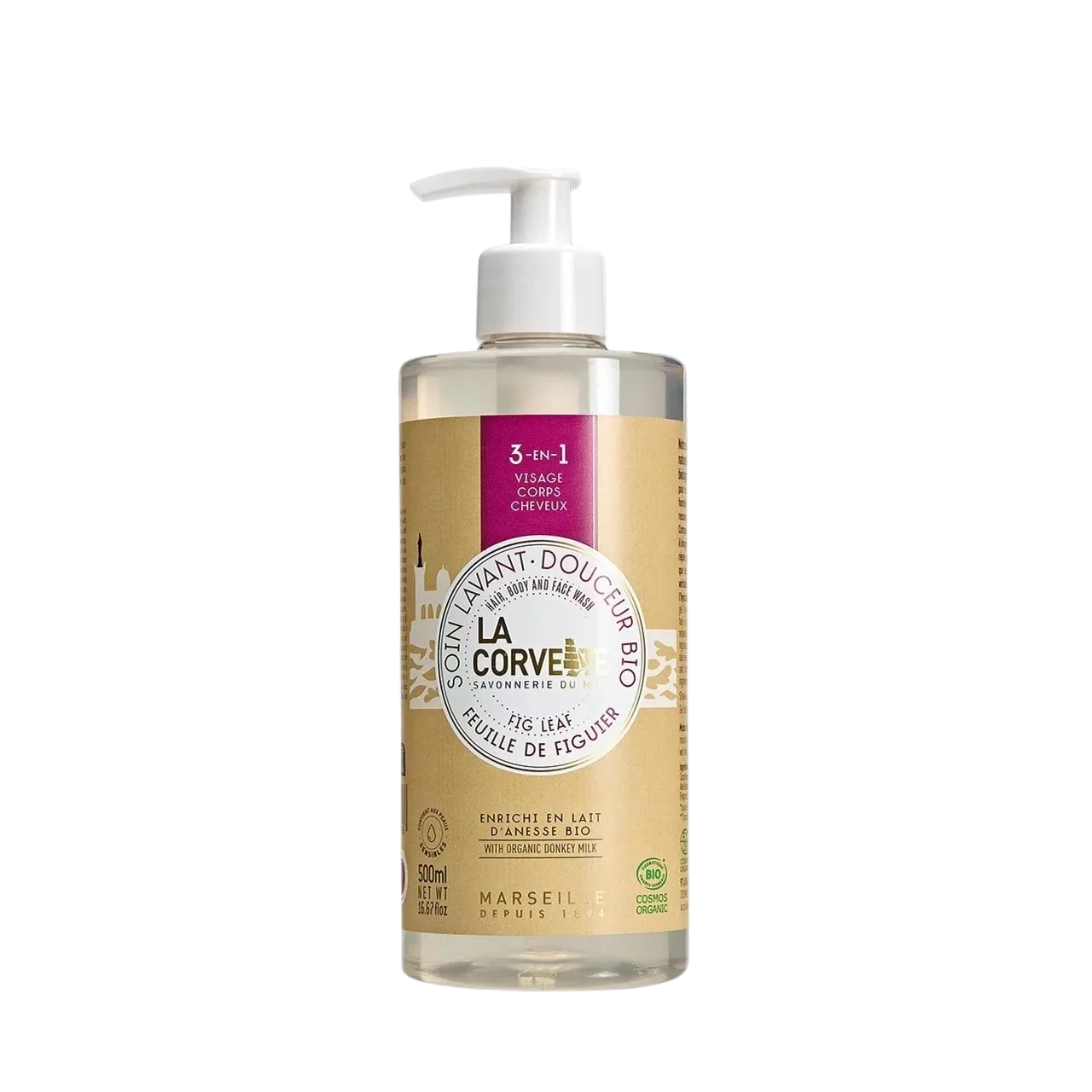 3-in-1 Organic Shampoo & Shower Fig Leaf